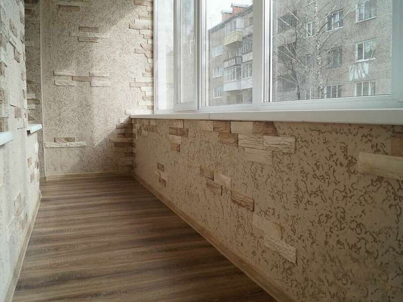 Теплое остекление балкона - фото 161